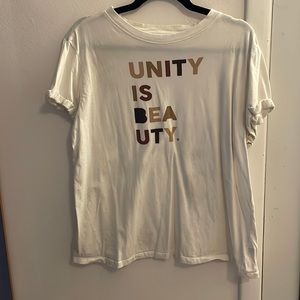 “unity is beauty” t-shirt